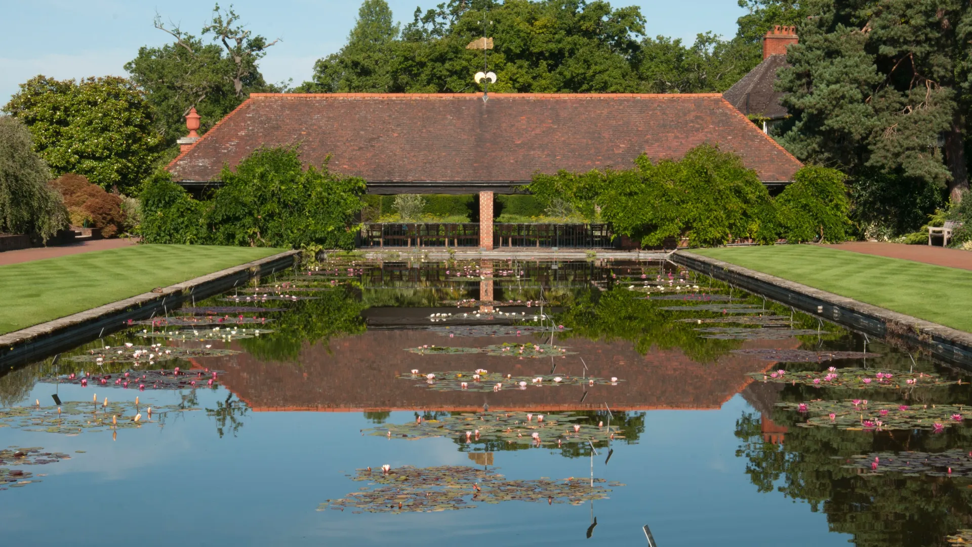 Waterlily Pavilion RHS Garden Wisley